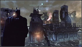 You will know you can approach this mission after a new distress flare appears on the Arkham City map #1, in the Amusement Mile district in the east - Fragile Alliance - p. 1 | Side missions - Side missions - Batman: Arkham City Game Guide