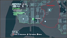 The fourth container can be found in the tunnel connecting the Subway Terminals #1 - Fragile Alliance - p. 1 | Side missions - Side missions - Batman: Arkham City Game Guide