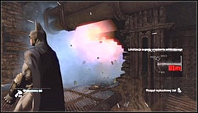 Stop after reaching the barricaded passage - Fragile Alliance - p. 1 | Side missions - Side missions - Batman: Arkham City Game Guide