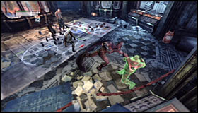 Detonating it will lead to a fight with a few Thugs, including a mini-boss Abramovici #2 - Fragile Alliance - p. 2 | Side missions - Side missions - Batman: Arkham City Game Guide