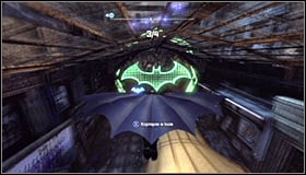 Fly forward, but get ready to turn left at the first chance #1 - AR Training | Side missions - Side missions - Batman: Arkham City Game Guide