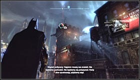 Find the last point, marked as Advanced AR Training 4 #1 - AR Training | Side missions - Side missions - Batman: Arkham City Game Guide