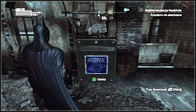 Be careful, as the top floor is likely to be patrolled by two guards equipped with firearms - Shot in the Dark - p. 2 | Side missions - Side missions - Batman: Arkham City Game Guide