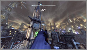 Open the map and find the Jack Ryder Assassination Location in the Bowery, in the western part of Arkham City #1 - Shot in the Dark - p. 2 | Side missions - Side missions - Batman: Arkham City Game Guide