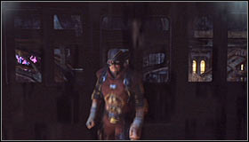 Stop directly below Deadshot #1 and press Y to knock out and arrest him #2 - Shot in the Dark - p. 2 | Side missions - Side missions - Batman: Arkham City Game Guide