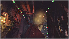 Its very important to press RB, so that the charge sends the elevator up #1 - Hot and Cold | Side missions - Side missions - Batman: Arkham City Game Guide