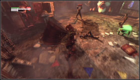 Throughout the fight itself Id suggest eliminating the ones equipped with firearms in the first place #1, even though their bullets should hit other enemies more than Batman, considering the size of the room - Hot and Cold | Side missions - Side missions - Batman: Arkham City Game Guide