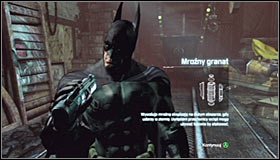 After the fight, head to the northern part of the Boiler Room and look for a small crate #1 - Hot and Cold | Side missions - Side missions - Batman: Arkham City Game Guide