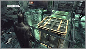 In the end, aim at the so far unused middle magnet #1 - Enigma Conundrum (riddles 10-15) | Side missions - Side missions - Batman: Arkham City Game Guide