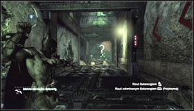 11 - Enigma Conundrum (riddles 16-17) | Side missions - Side missions - Batman: Arkham City Game Guide