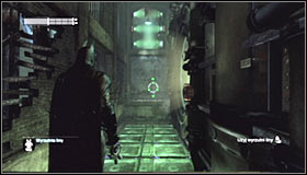 Head into the new corridor #1 and after listening out to another Riddler monologue, prepare the Line Launcher - Enigma Conundrum (riddles 16-17) | Side missions - Side missions - Batman: Arkham City Game Guide