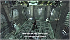 Slow down this time as well (left trigger), as soon you will reach a hole in the left wall #1 - Enigma Conundrum (riddles 16-17) | Side missions - Side missions - Batman: Arkham City Game Guide