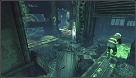 Wait for one of the hostages to pass by you and follow him #1 - Enigma Conundrum (riddles 16-17) | Side missions - Side missions - Batman: Arkham City Game Guide