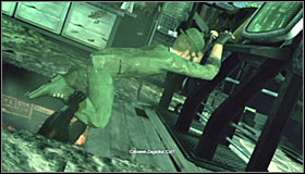 Head forward until you find yourself directly below the room occupied by the Riddler - Enigma Conundrum (riddles 16-17) | Side missions - Side missions - Batman: Arkham City Game Guide