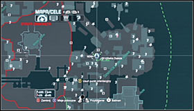 You will have to repeat this until you fill up the green bar at the bottom of the screen #1, thanks to which you will be able to locate Zsasz - Cold Call Killer | Side missions - Side missions - Batman: Arkham City Game Guide
