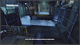 Move right until you reach a new ledge onto which you can climb #1 - Cold Call Killer | Side missions - Side missions - Batman: Arkham City Game Guide