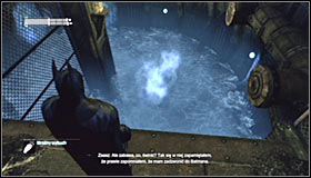 Dont use the Freeze Blast, as the drill would destroy the ice anyway - Cold Call Killer | Side missions - Side missions - Batman: Arkham City Game Guide