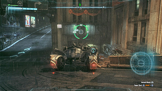 Use the winch to destroy the weakened wall - Riddler trophies on Miagani Island (20-38) | Collectibles - Miagani Island - Collectibles - Miagani Island - Batman: Arkham Knight Game Guide & Walkthrough