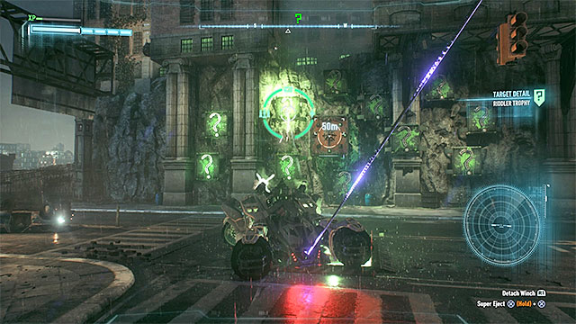 Shoot the question marks - Riddler trophies on Miagani Island (20-38) | Collectibles - Miagani Island - Collectibles - Miagani Island - Batman: Arkham Knight Game Guide & Walkthrough