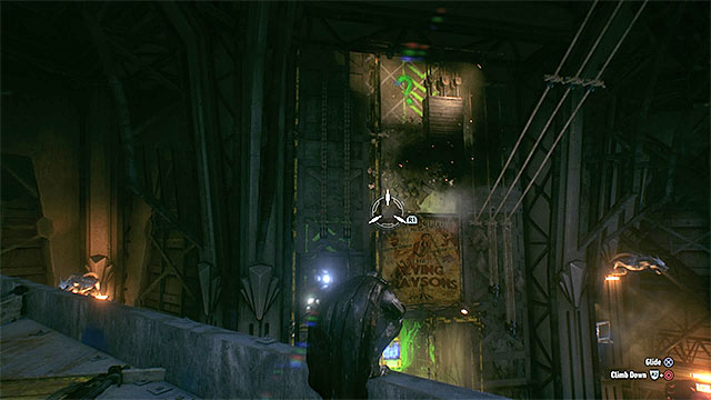 You need to detonate the explosive gel in a right time (dont wait until the plate gets back to the top!) - Riddler trophies in the Panessa Studios (11-21) | Collectibles - Pannesa Film Studios - Collectibles - Pannesa Film Studios - Batman: Arkham Knight Game Guide & Walkthrough