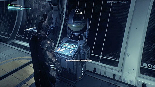 In the case of the cargo compartment of the Alpha airship, the most difficult part is the fact that Batman may initially not be able to control the stabilizers of the airship, in order to roll it - Hints on the exploration of the Alpha airship | Collectibles - Stagg Airships - Collectibles - Stagg Airships - Batman: Arkham Knight Game Guide & Walkthrough