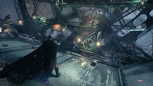 Riddler trophies in the Stagg Airships (11-21), Collectibles - Stagg  Airships - Batman: Arkham Knight Game Guide & Walkthrough