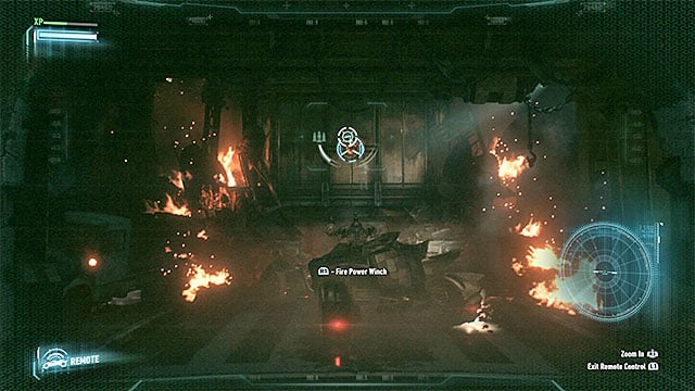 Destroy one of the walls using the Winch - Escape ACE Chemicals | Main story | Batman Arkham Knight - Main story - Batman: Arkham Knight Game Guide & Walkthrough