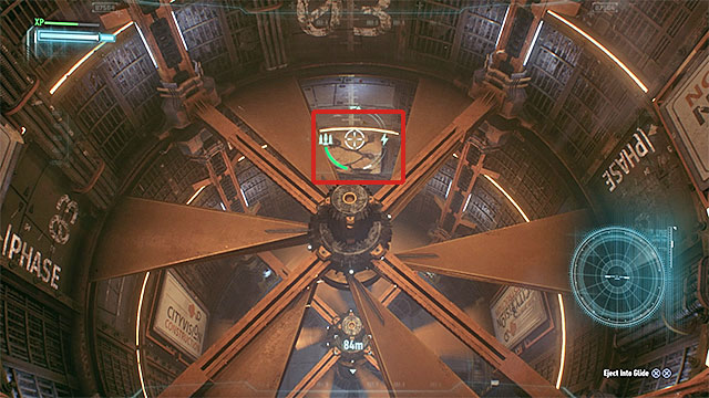 Another wall that must be destroyed can be found under the deactivated fan - Find commissioner Gordon in the shopping mall | Main story - Main story - Batman: Arkham Knight Game Guide & Walkthrough