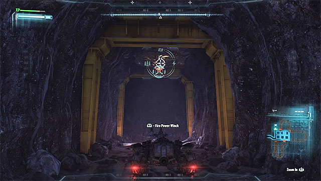 Pull out part of the ceiling and escape before the Batmobile will get crushed - Damage the drilling machine controlled by Arkham Knight | Main story - Main story - Batman: Arkham Knight Game Guide & Walkthrough