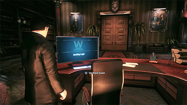 You must try to use Waynes computer twice - Friend in Need | Side missions (Most Wanted) | Batman Arkham Knight - Side missions (Most Wanted) - Batman: Arkham Knight Game Guide & Walkthrough