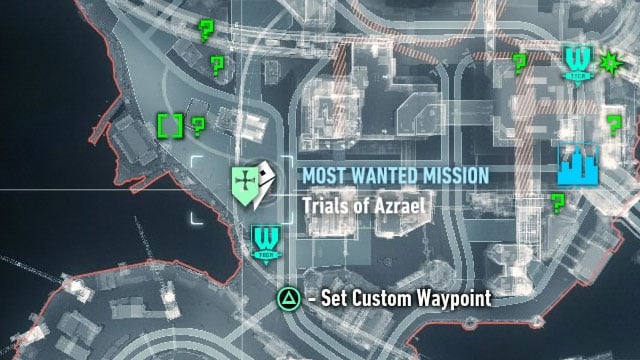 You must find the places where you participate in further trials on your own, by finding burning bat marks on rooftops - Heir to the Cowl | Side missions (Most Wanted) | Batman Arkham Knight - Side missions (Most Wanted) - Batman: Arkham Knight Game Guide & Walkthrough