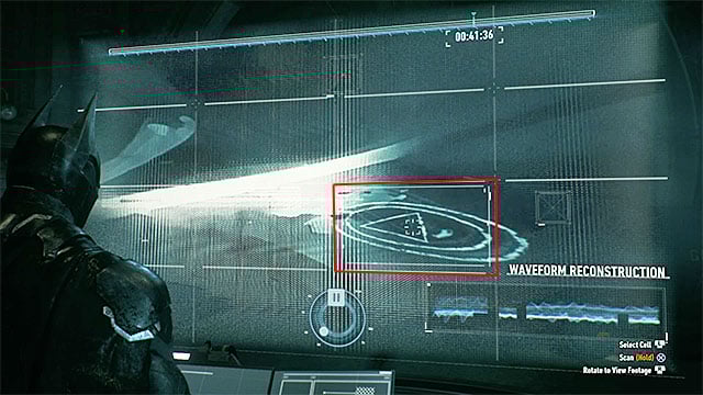 The last marker can be found after rewinding to around 41 second - Heir to the Cowl | Side missions (Most Wanted) | Batman Arkham Knight - Side missions (Most Wanted) - Batman: Arkham Knight Game Guide & Walkthrough