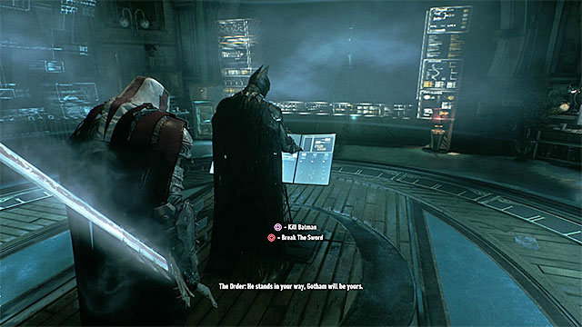 Two of three ways of acting become available after standing near Batman - Heir to the Cowl | Side missions (Most Wanted) | Batman Arkham Knight - Side missions (Most Wanted) - Batman: Arkham Knight Game Guide & Walkthrough