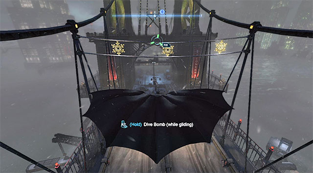 The Pioneers Bridge - Acquire Electrocutioners electromagnetic signature | Main storyline - Main storyline - Batman: Arkham Origins Game Guide