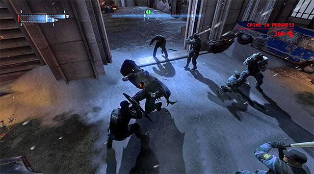 Watch out for the better-armed policemen - Gain access to the Gotham City Royal Hotel | Main storyline - Main storyline - Batman: Arkham Origins Game Guide