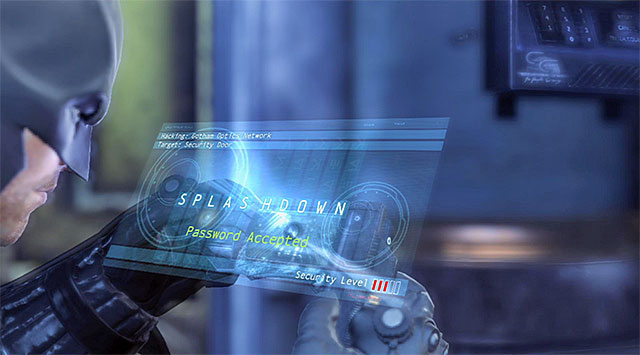 You can now go to the ground floor and stop at the elevator to the apartment - Gain access to the penthouse - swimming pool | Main storyline - Main storyline - Batman: Arkham Origins Game Guide