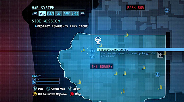 the sixth arms cache - Penguin | Most Wanted - Most Wanted - Batman: Arkham Origins Game Guide