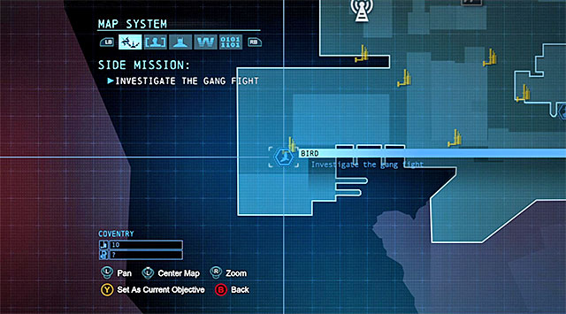 After you return to the Burnley district, you will be able to start completing this optional mission (you can, of course, leave it for later) - Bird | Most Wanted - Most Wanted - Batman: Arkham Origins Game Guide