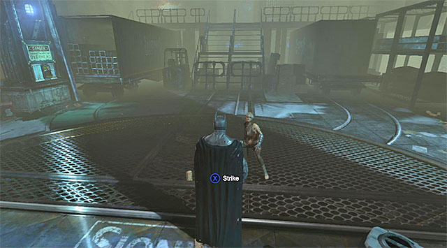 Finishing Copperhead off is a pure formality - Copperhead | Boss fights - Boss fights - Batman: Arkham Origins Game Guide