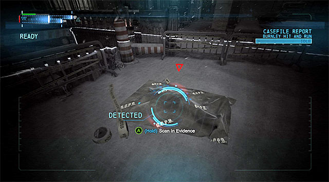 The corpse - Case 1224-5: Burnley Hit and Run | Casefile Reports - Casefile Reports - Batman: Arkham Origins Game Guide