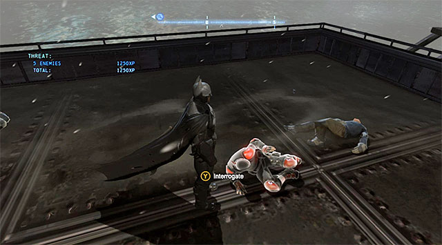 You need to interrogate the hitman - Case 1224-7: Coventry Fire | Casefile Reports - Casefile Reports - Batman: Arkham Origins Game Guide