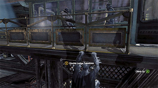 You can eliminate both bandits simultaneously - Disarm the bomb in the train station | Main storyline - Main storyline - Batman: Arkham Origins Game Guide