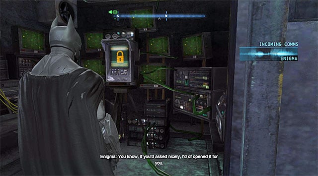 The moment of activating the Coventry district tower - The tower in the Coventry district | Casefile Reports - Casefile Reports - Batman: Arkham Origins Game Guide