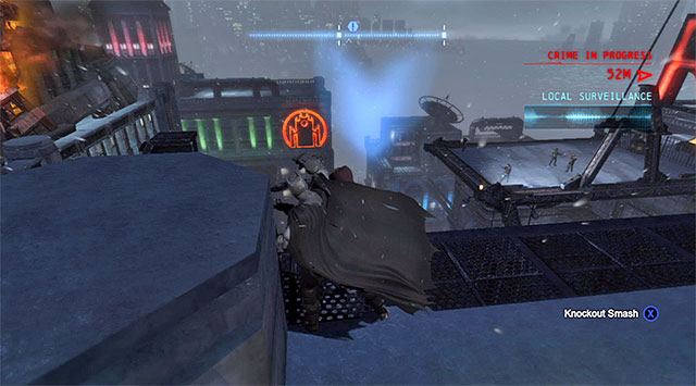 One of the snipers that occupy the surrounding rooftops - The tower in the Diamond District | Casefile Reports - Casefile Reports - Batman: Arkham Origins Game Guide