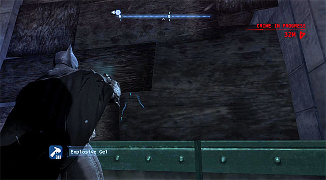 A destructible wall - The tower in the Diamond District | Casefile Reports - Casefile Reports - Batman: Arkham Origins Game Guide