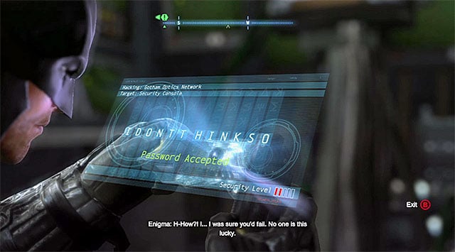 You may now open the reinforced door - The tower in the Park Row district | Casefile Reports - Casefile Reports - Batman: Arkham Origins Game Guide