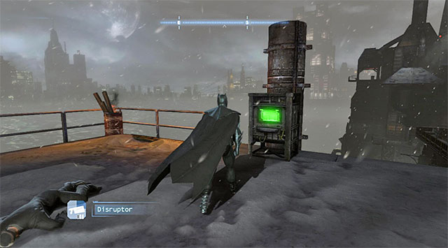 The first relay station - The tower in the Industrial District | Casefile Reports - Casefile Reports - Batman: Arkham Origins Game Guide