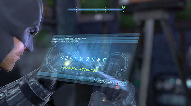 Open the newly-unlocked door and climb up the ladder, by which you will exit the building and enter the Coventry district - Deactivate the jamming signal | Main storyline - Main storyline - Batman: Arkham Origins Game Guide