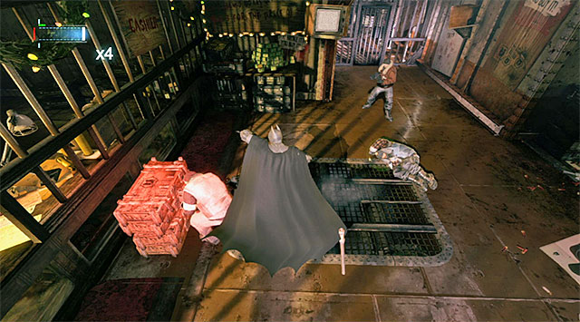 Stop the enemies from collecting new weapons from the crates - Track down the Penguin | Main storyline - Main storyline - Batman: Arkham Origins Game Guide