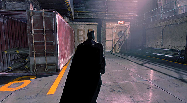 The Boiler Rooms exit - Gain access to Penguins office - Upper Deck | Main storyline - Main storyline - Batman: Arkham Origins Game Guide